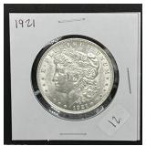 1921 Morgan Silver Dollar