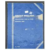 74pc Lincoln Head Cent Collection Book
