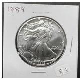 1989 Silver American Eagle