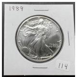 1989 Silver American Eagle