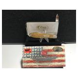 Teardrop Gold Sparkles Micarta handle #006