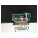 Case Toothpick Summers End Green Bone Handle