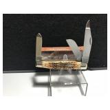 Case Stockman Amber Bone Handle