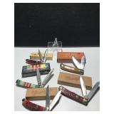 3 Rough Rider Knives & 2 Wrangler