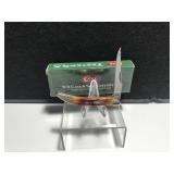 Case Toothpick Amber Bone Handle