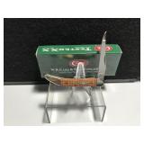 Case Toothpick Basket Weave Bone Handle