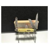 Case Stockman Yellow Composite Handle