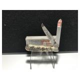 Case Trapper Natural Bone Handle Scrimshaw