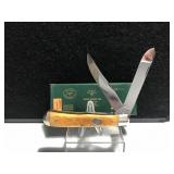 Moore Maker Trapper Honey Bone Handle