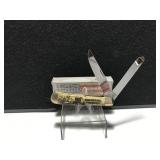 Case Trapper Antique Bone Handle Enduring Freedom