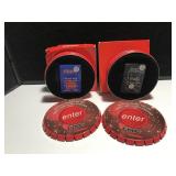 2 Zippos Official Lighter of New Millennium