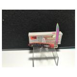 Case Teardrop Crimson Bone Handle