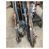 Assorted Fishing Rods and Reels - Read Details