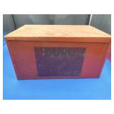 Vintage Duro Decals in Original Metal Box