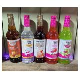 5 Bottles various flavors of Jordan