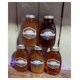 5 Jars of  Sevierly Buzzed Honey