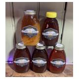 5 Jars of  Sevierly Buzzed Honey