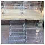 Clear Acrylic Shelf Organizers
