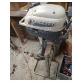 Evinrude Lightwin Boat Motor & Stand
