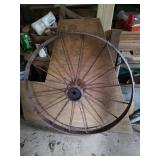 45' Metal Tractor Wheel