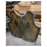 2 Stained Glass Doors