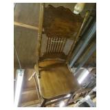 6 Wooden Dining Chairs