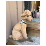 Ceramic Poodle Animal Figurine