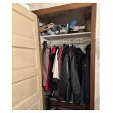 Closet Lot with Clothing and Miscellaneous Items