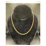 Italian 925 Gold-Tone Necklace