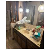 Contents of Bathroom Including Furniture