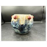 Handcrafted Ceramic Bowl With Ladybugs