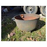 Cast Iron Cauldron with Tripod Legs