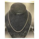 Sterling Silver 18Â´Â´ Necklace, 1.91 Grams