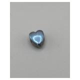 Sterling Silver 925 Heart Bead Charm
