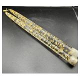 Gold Lucite Candles