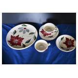 Blue Ridge Pottery Dish Set