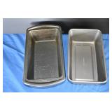 Pair of Metal Loaf Pans