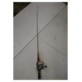 Vtg KMart Ultra Cast Reel & Rod