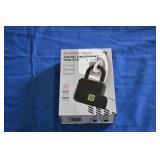 New Sharper Image Digital Fingerprint Padlock