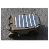 Suncast Plastic Garden Rolling Seat