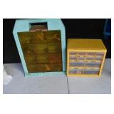 Pair of Plastic Organizers w/ Nail & Screws