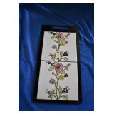 Vintage Tile Sample Board/Decor