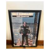 Dale Earnhardt Framed True Champion Poster 17.5''x