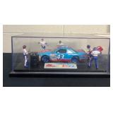 Vtg NASCAR Pit Stop Diorama Set 12.5''x8''x4.5''