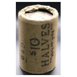 1964-D Kennedy Silver Half Dollar Roll