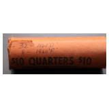 1962-D & 1960-P Washington Quarters Roll