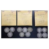 1912-1914 Barber Silver Dimes Collection