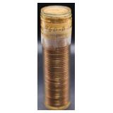 Roll of 1960-D Lincoln Cents