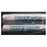 1943 P & S WWII Steelï¿½Cent Rolls