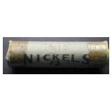 1960-S $2 Roll of Nickels